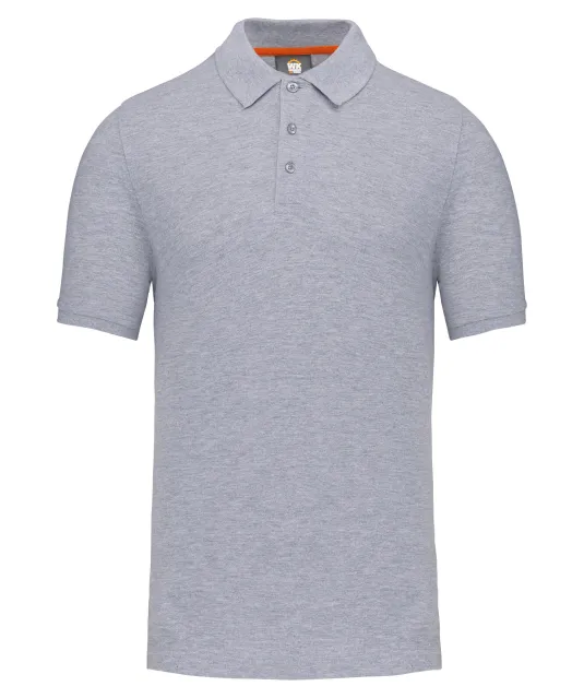 WK207 - Ecologische polo Oxford Grey