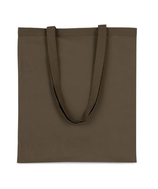 KI0223 - Shopper bag long handles Dark Khaki