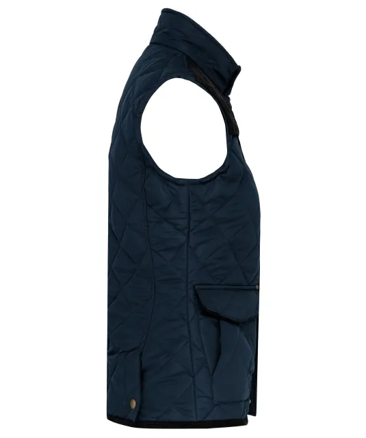 K6125 - Gewatteerde damesbodywarmer Navy / Black