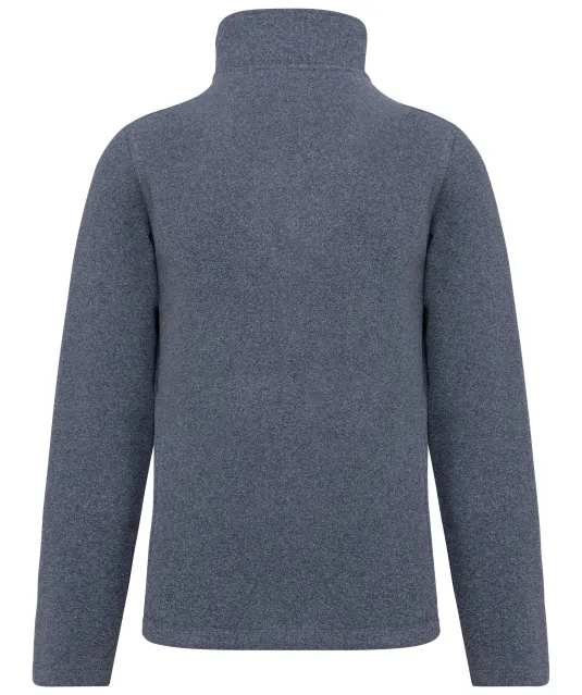 K912 - Enzo - Fleece met ritskraag French Navy Heather