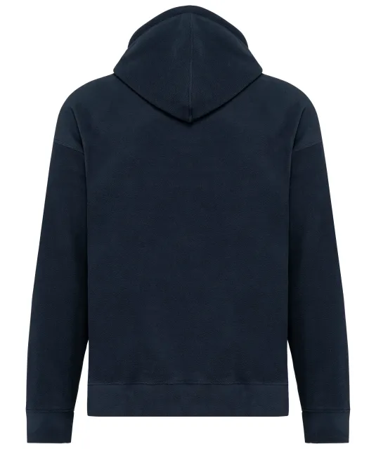 K949 - Oversized uniseks sweater met capuchon van gerecycled fleece Navy