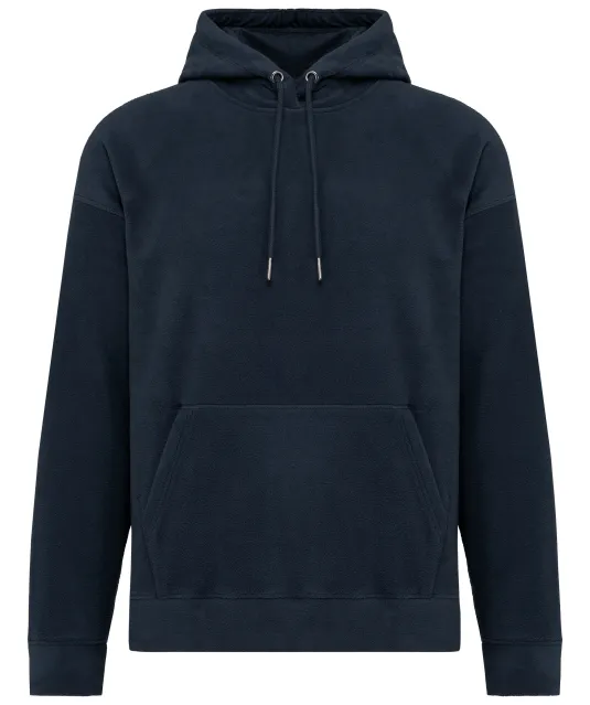 K949 - Oversized uniseks sweater met capuchon van gerecycled fleece Navy