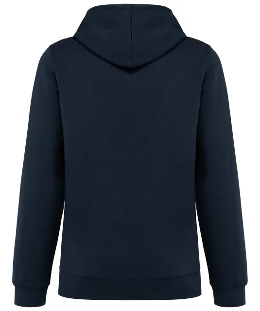 K4013 - Unisex sweater met capuchon met contrasterend motief Navy / Mariniere