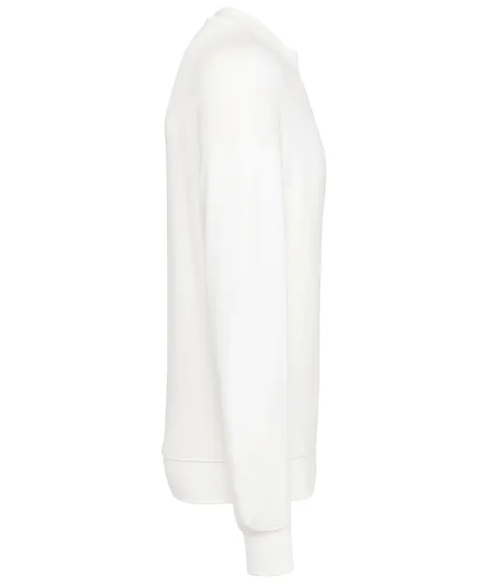 K4032 - Ecologische oversized uniseks sweater met ronde hals Off White