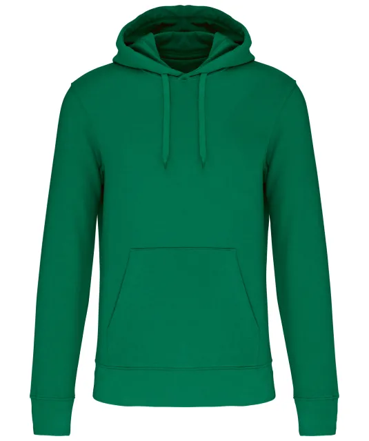 K4027 - Ecologische herensweater met capuchon Kelly Green