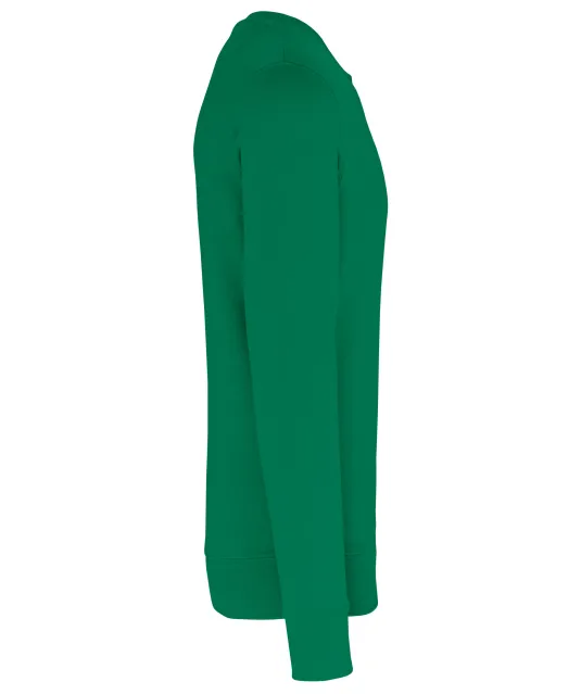 K4025 - Ecologische sweater met ronde hals Kelly Green