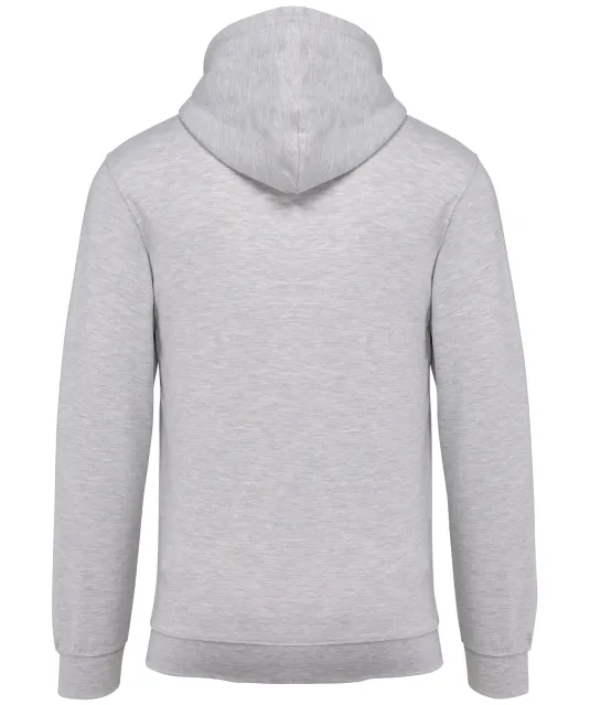 K479 - Sweatvest met capuchon Ash Heather