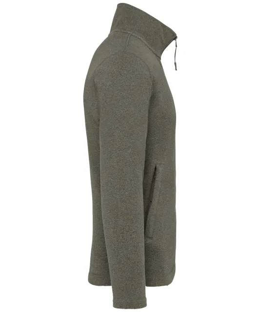 K911 - Falco - Fleecevest met rits Green Marble Heather