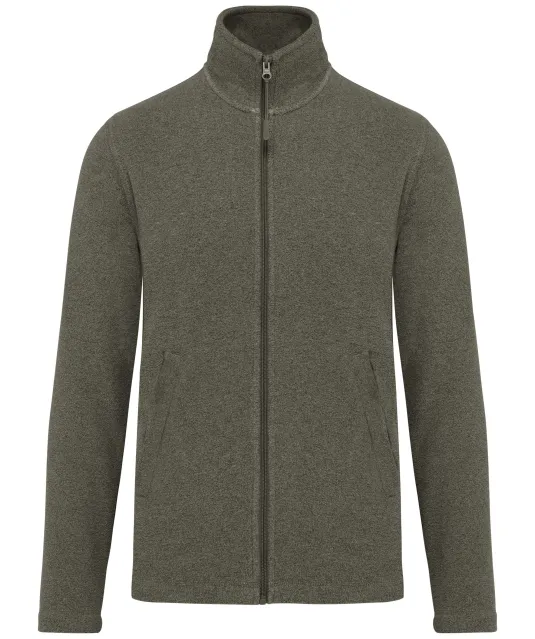 K911 - Falco - Fleecevest met rits Green Marble Heather