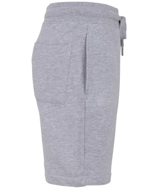 K757 - Duurzame fleece short voor heren Oxford Grey