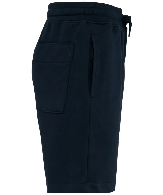 K757 - Duurzame fleece short voor heren Navy