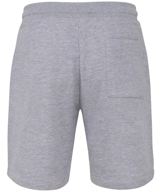K757 - Duurzame fleece short voor heren Oxford Grey