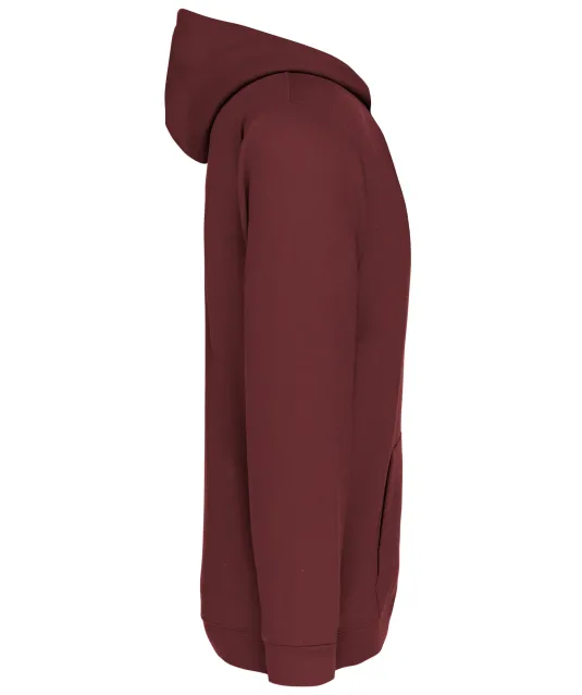 K477 - Kindersweater met capuchon Wine