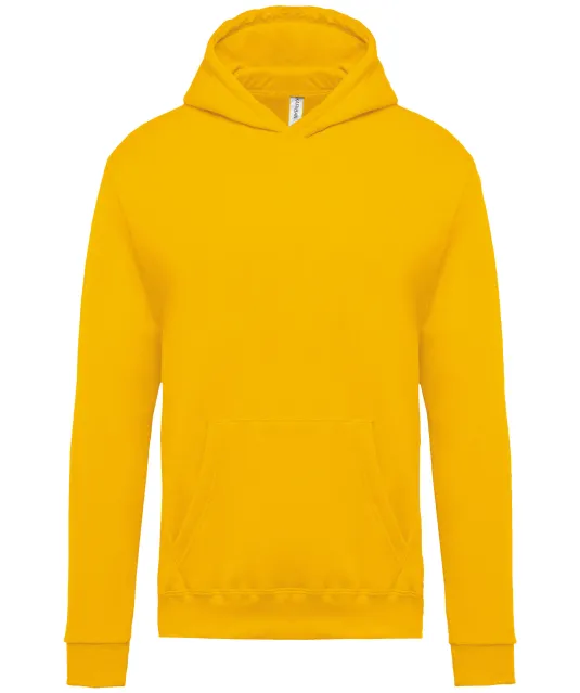 K477 - Kindersweater met capuchon Yellow