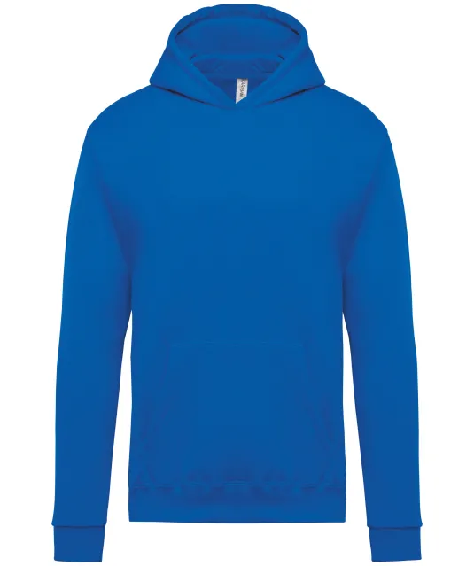 K477 - Kindersweater met capuchon Light Royal Blue