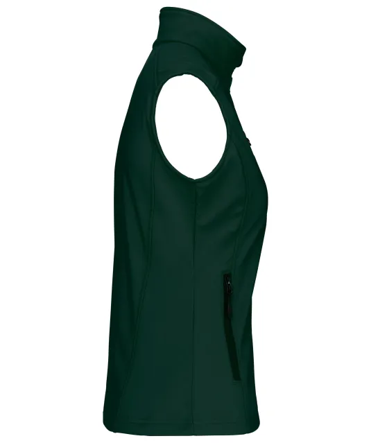 K404 - Dames softshell bodywarmer Bottle Green