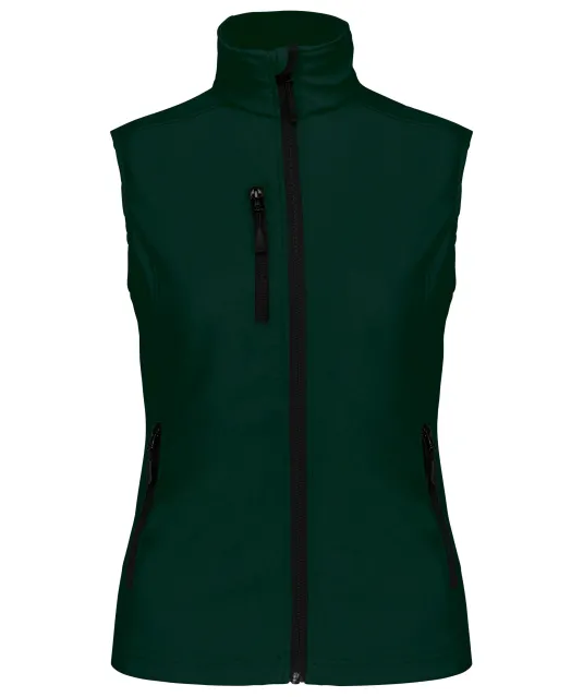 K404 - Dames softshell bodywarmer Bottle Green