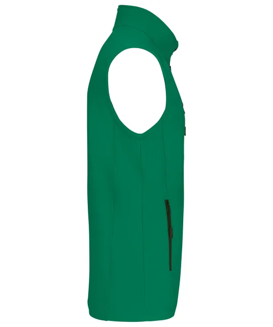 K403 - Softshell bodywarmer Kelly Green