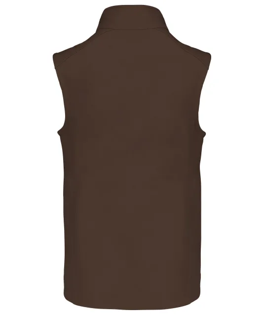 K403 - Softshell bodywarmer Chocolate