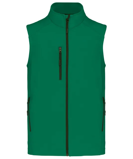 K403 - Softshell bodywarmer Kelly Green