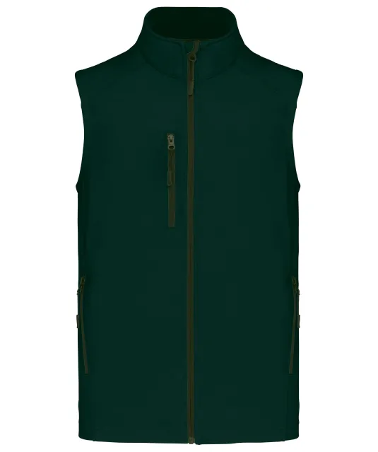 K403 - Softshell bodywarmer Bottle Green