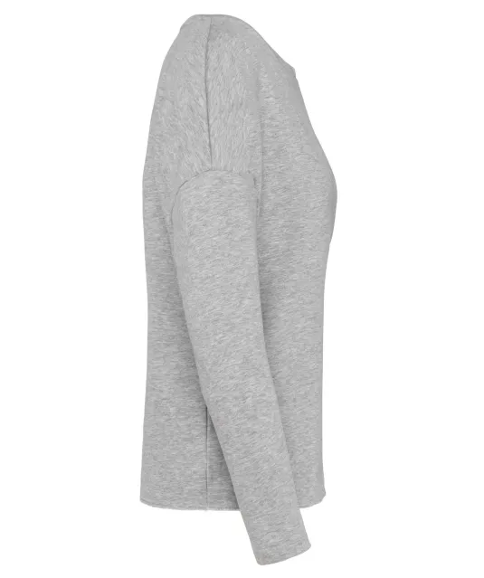 K471 - Damessweater “Loose fit” Light grey heather