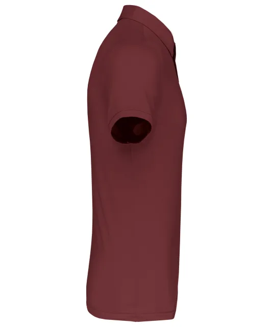 K262 - Herenpolo korte mouwen van jersey Wine