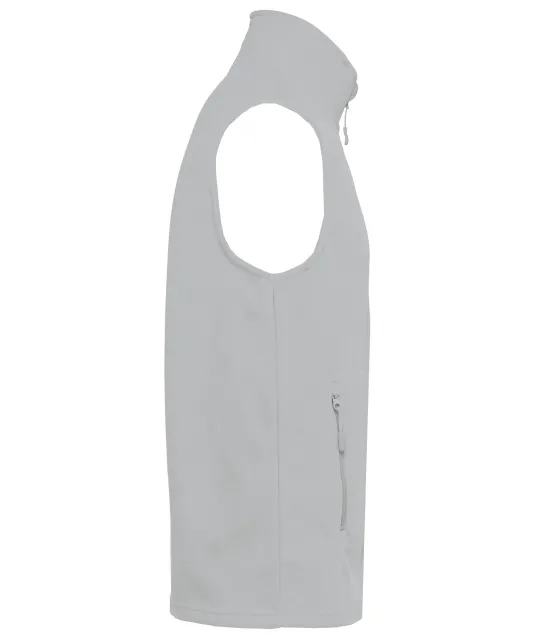 K9120 - Ecologische uniseks bodywarmer van microfleece Snow Grey