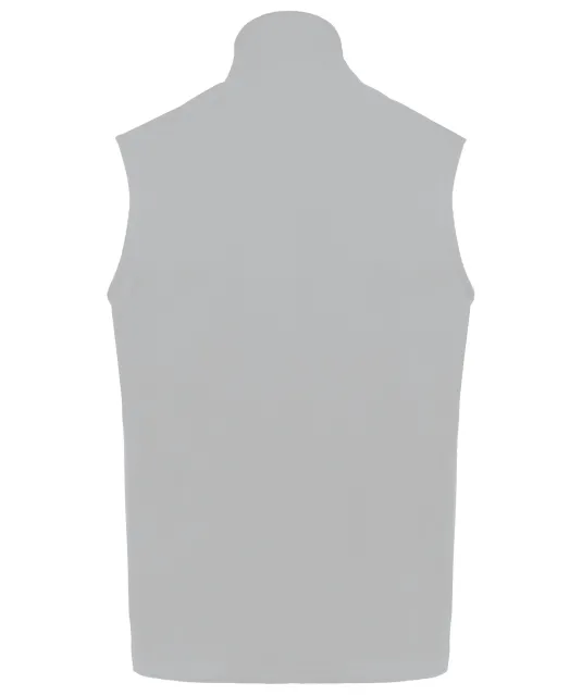 K9120 - Ecologische uniseks bodywarmer van microfleece Snow Grey