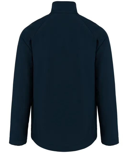 K427 - Ecologisch 3-laags uniseks softshell-jasje Navy