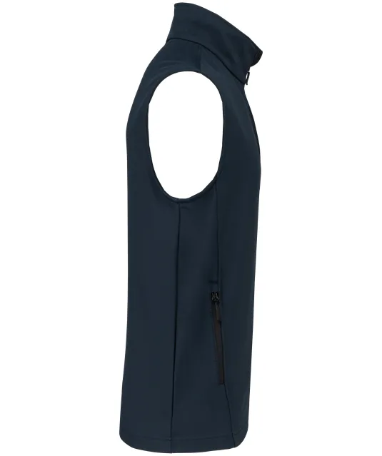 K426 - 2-laagse uniseks softshell-bodywarmer Navy