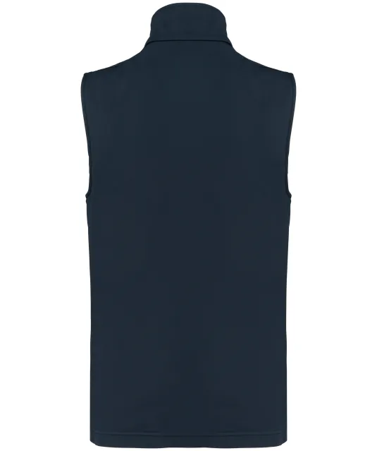 K426 - 2-laagse uniseks softshell-bodywarmer Navy