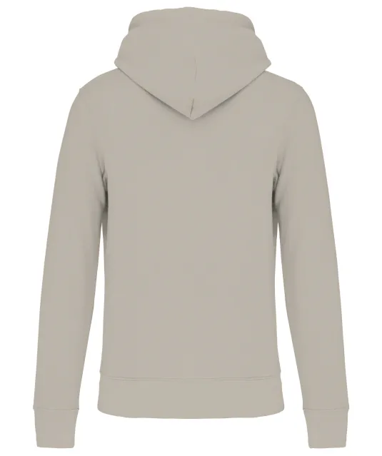 K4027 - Ecologische herensweater met capuchon Clay