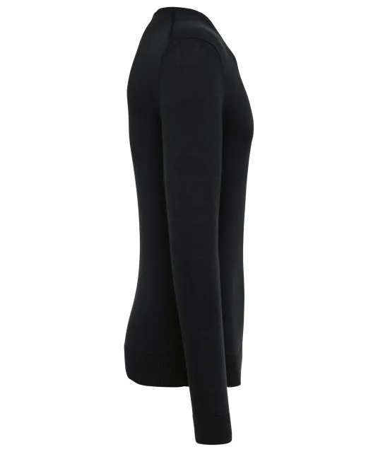 K980 - Ecologische herentrui met V-hals Black
