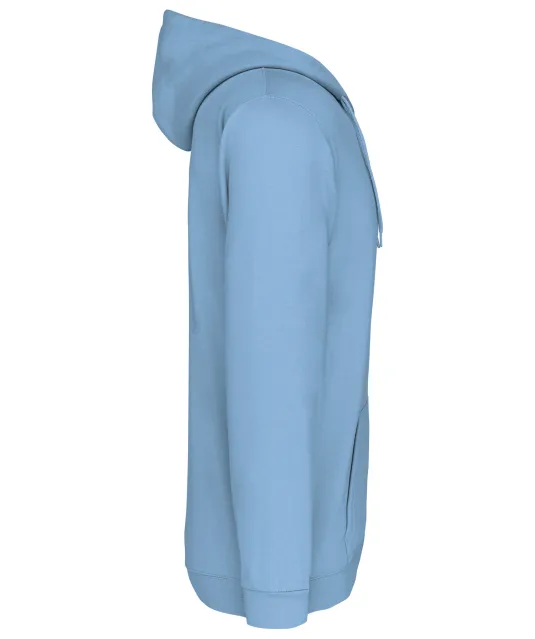 K479 - Sweatvest met capuchon Sky Blue