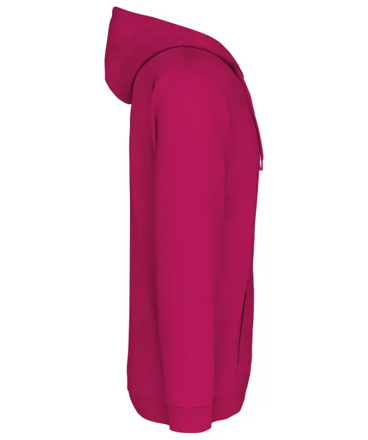 K479 - Sweatvest met capuchon Fuchsia