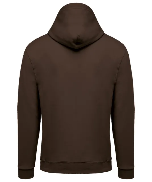 K479 - Sweatvest met capuchon Chocolate