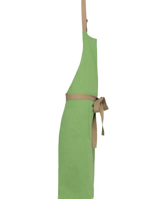 K8013 - Ecologisch unisex schort Meadow Green