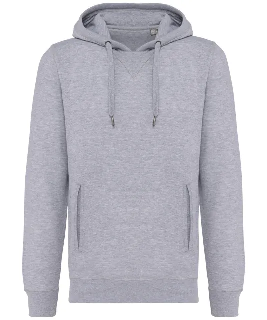 K4009 - Ecologische uniseks sweater met capuchon Oxford Grey