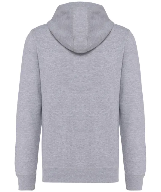 K4009 - Ecologische uniseks sweater met capuchon Oxford Grey