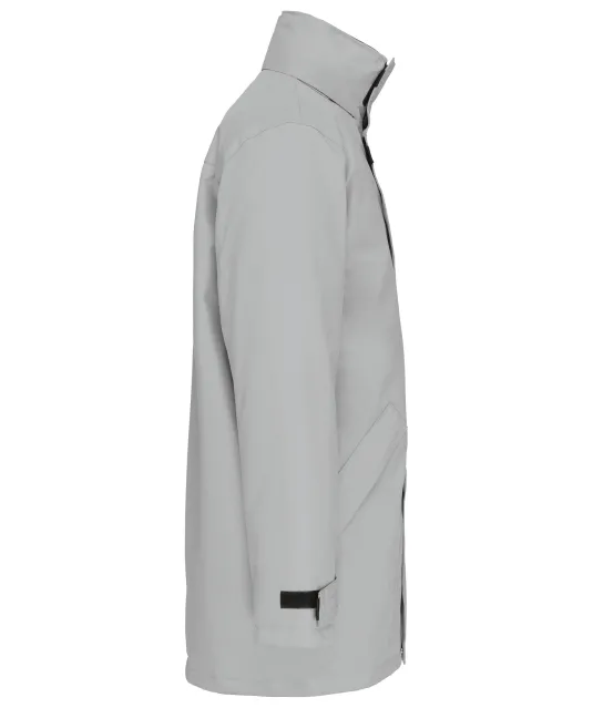 K677 - Gewatteerde parka Snow Grey