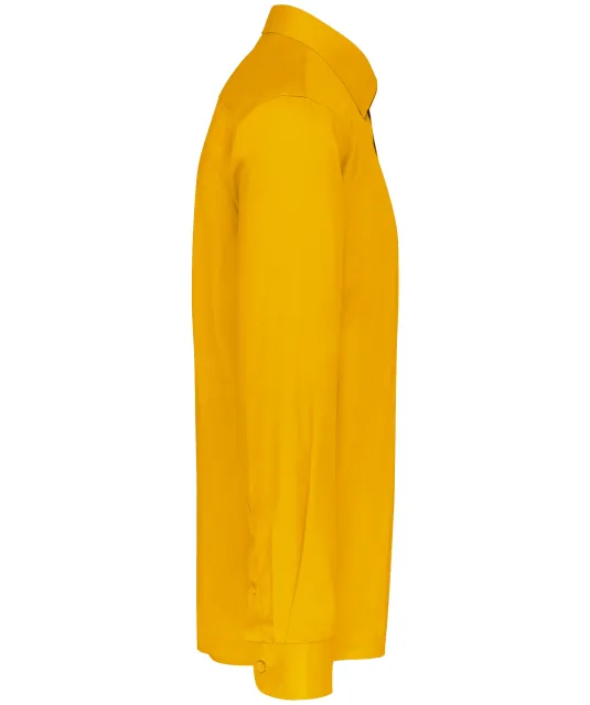 K545 - Overhemd in onderhoudsvriendelijk polykatoen-popeline heren Yellow