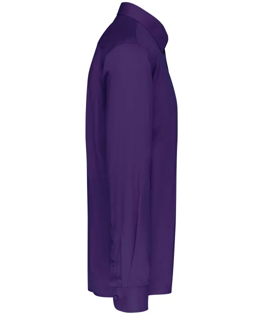 K545 - Overhemd in onderhoudsvriendelijk polykatoen-popeline heren Purple