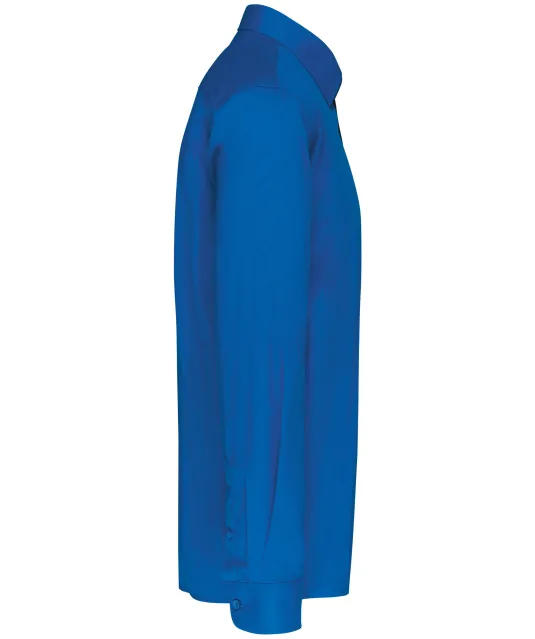 K545 - Overhemd in onderhoudsvriendelijk polykatoen-popeline heren Light Royal Blue