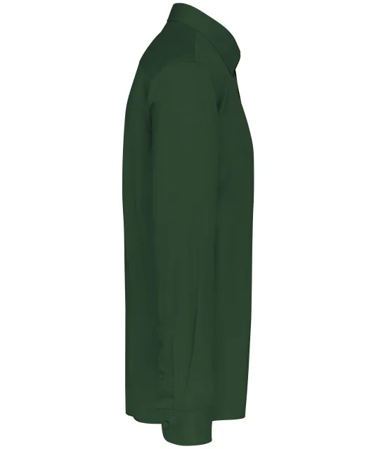 K545 - Overhemd in onderhoudsvriendelijk polykatoen-popeline heren Forest Green