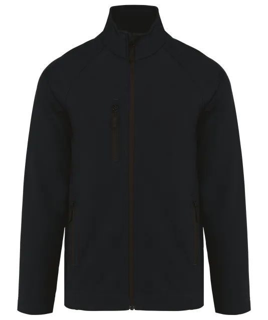 K427 - Ecologisch 3-laags uniseks softshell-jasje Black