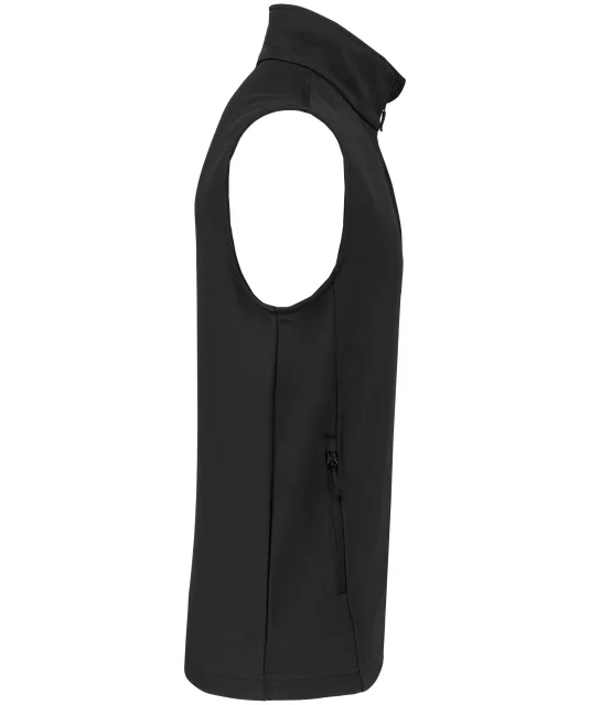 K426 - 2-laagse uniseks softshell-bodywarmer Black