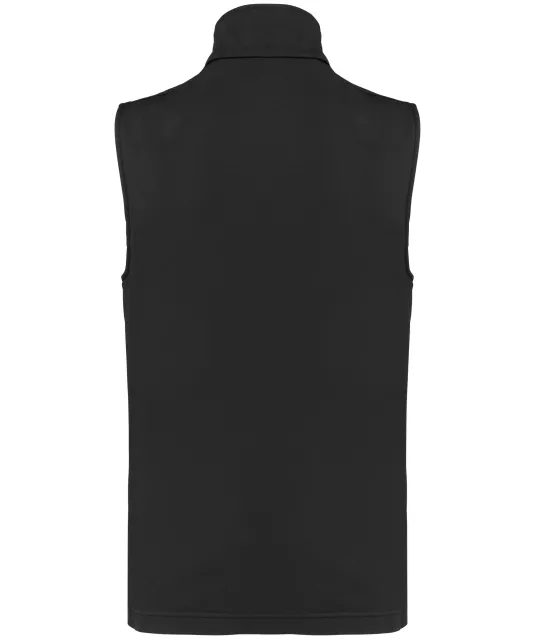 K426 - 2-laagse uniseks softshell-bodywarmer Black