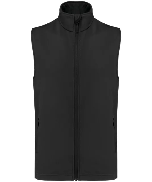 K426 - 2-laagse uniseks softshell-bodywarmer Black