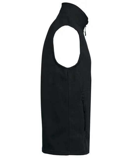 K9120 - Ecologische uniseks bodywarmer van microfleece Black